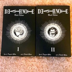 Deathnote Manga Black Edition, 1 & 2